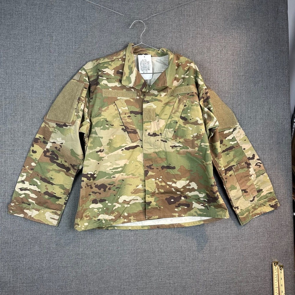Military Combat Shirt Medium Short Army Camouflage Coat‎ Jacket Uniform